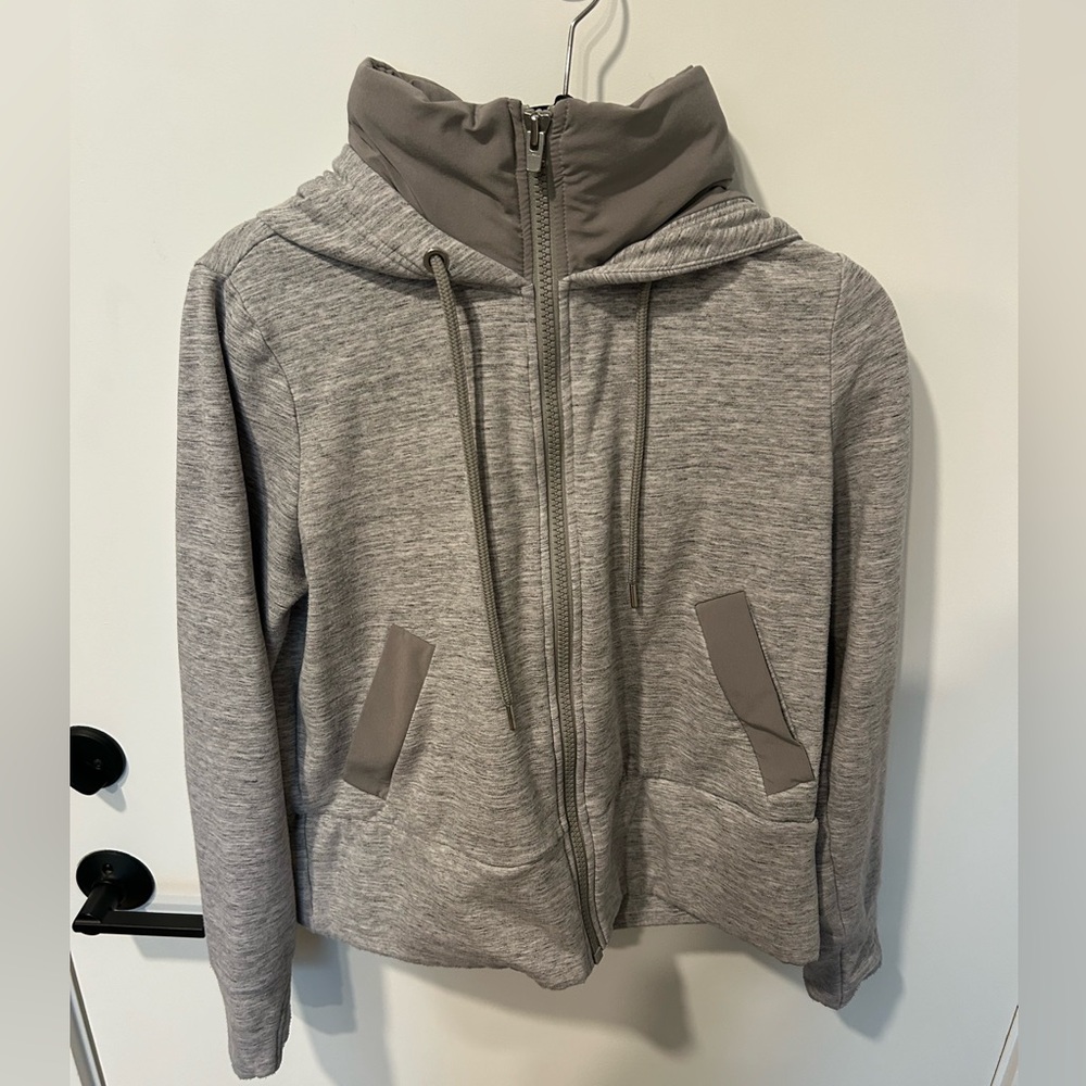 Athleta zip front sweatshirt